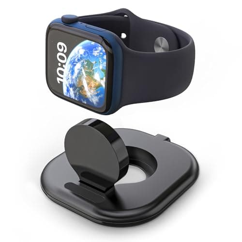 KTEBO Apple Watch Charger, Foldable Magnetic USB-C Charging Stand & Cable