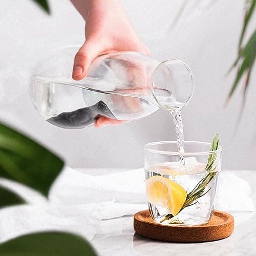 Black+Blum Charcoal Water Filter Hydration, Old Japanese Tradition, Lasts 6 Months, Natural Wood, Brown — view 6