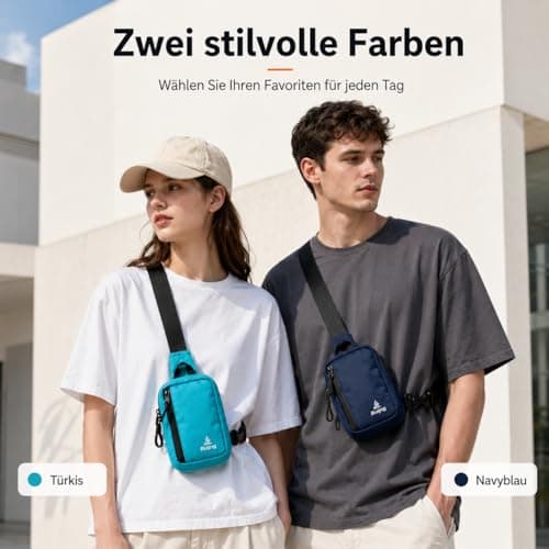 Ruijng Small Sling Bag - Waterproof Chest Crossbody Bag — view 6