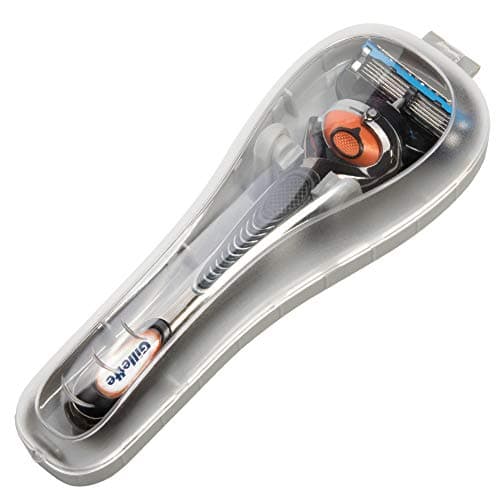 Nincha Manual Razor Travel Case Portable Plastic Manual Razor Trimmer Protector Gray
