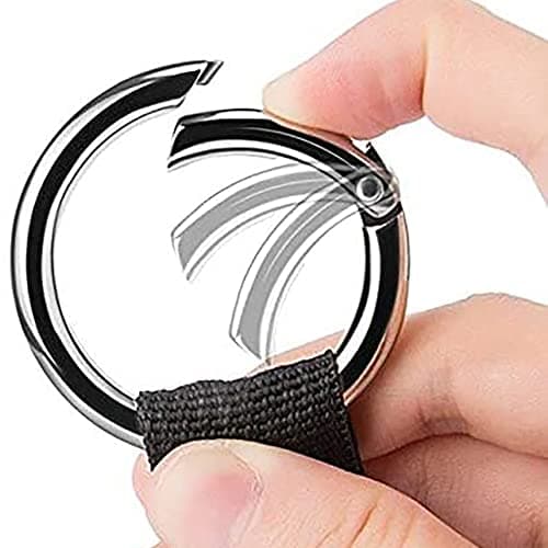 Clysburtuony 2 pcs Luggage Straps with Ring Hooks and Buckle Premium Accessory Connecting for Travel Bag Closure Luggage Accessories (Bag Hook) — view 3
