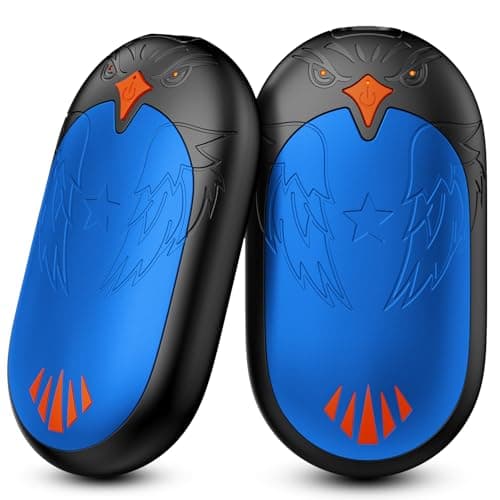 Rechargeable Hand Warmers 2 Pack, 24 Hrs Warmth, Magnetic Electric Heater