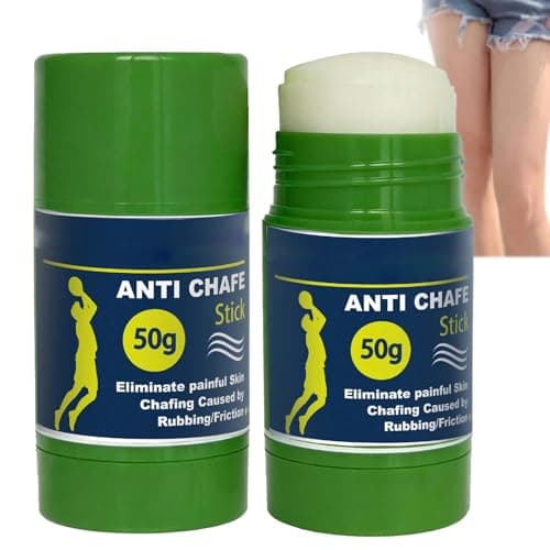 Anti Chafe Balm Stick for Men & Women, Cycling & Walking, Anti Friction Stick for Running,Sweat Resistant Glide-On Anti Chafing Cream for Thighs & Underarms