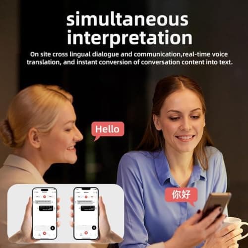 Smart Wearable Voice Translator 14-Language AI Real-Time Interpreter — view 5