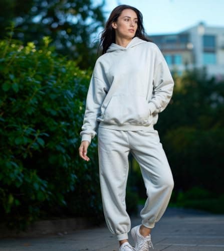Lounge Wear Sets For Women Uk,Co Ord Sets For Women Uk Lounge Wear Sets Ladies Heated Hoodie Womens Leisure Tracksuit Set Winter Jumpers Wide Leg Joggers Tracksuit Bottoms Matching Set Airport Outfits — view 4