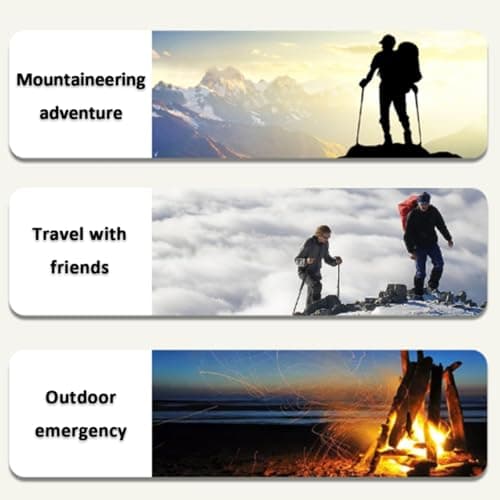Multifunctional hiking trekking poles, adjustable trekking poles with internal tool storage space, canvas storage bag, suitable for hiking, camping, mountaineering travel. — view 3