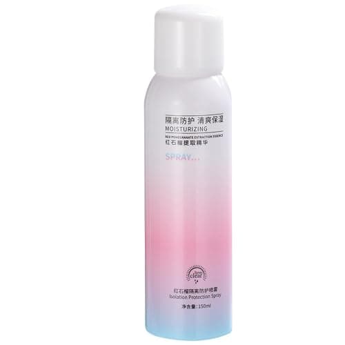 ibasenice Spf 15 with Hydrating Texture 150ml Sunscreen Spray Pink and Lighten Skin Tone Features for All-day Sun Protection and Daily Skin Care Mist