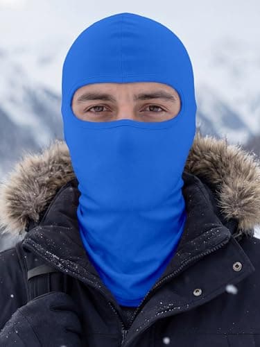 Love My Fashions® Balaclava Ski Face Mask for Men - Lightweight for Snowboarding Motorcycle Cycling Skiing Headwear Wind & UV Protection Unisex Helmet Purple — view 3