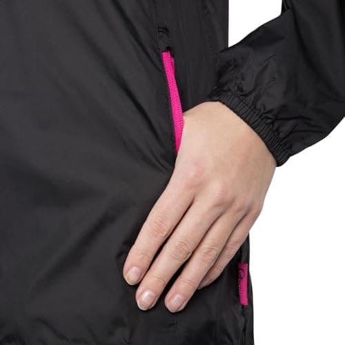 Trespass Womens Quikpac Packable Waterproof Walking Jacket - Black - 3XL — view 5