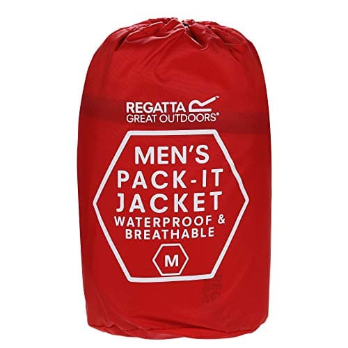 Regatta Mens Pack It Jacket, Waterproof, Breathable & Lightweight - Perfect for Outdoors, Rain, Walking, Hiking & Camping — view 6