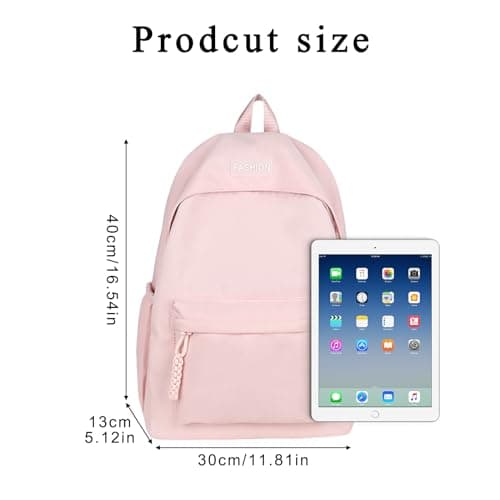 Copbopwn Kids Backpacks for Boys and Girls - Waterproof Rucksack - Solid Color School Backpack - Casual Day Pack for School Travel - Lightweight — view 2