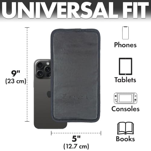 Flight Flap Airplane Phone Holder - Foldable Phone Stand for Plane Travel — view 5
