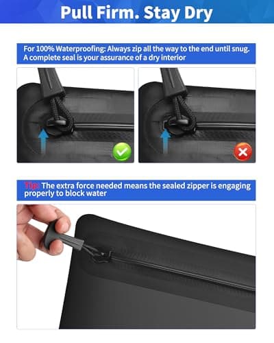 IPX8 Waterproof Document Bag, 30x39cm Waterproof Bag for documents — view 4