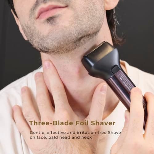 Beard Trimmers for Men, 5 in 1 Men's Grooming Kit with USB-C Charging Dock — view 5