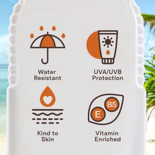 Malibu Sun SPF 50 Lotion, Very High Protection Sun Cream, Water Resistant, Vitamin E and Aloe Vera Extract, 100ml (Pack of 2) — view 3