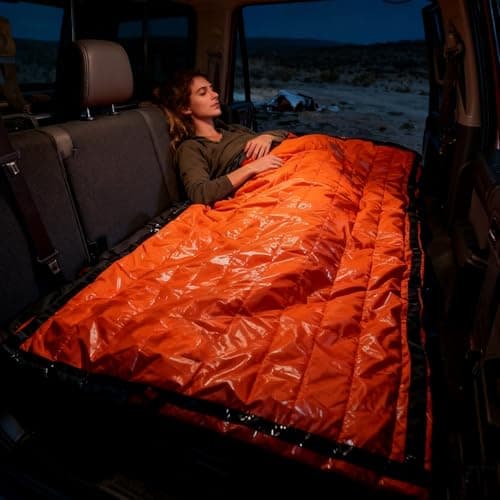 Sleeping Bag for Camping Body Heat Retain Ground Mat — view 3