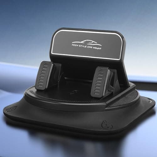 Dashboard Phone Mount Adhesive 360 Degree Rotating Automotive Organizer — view 3