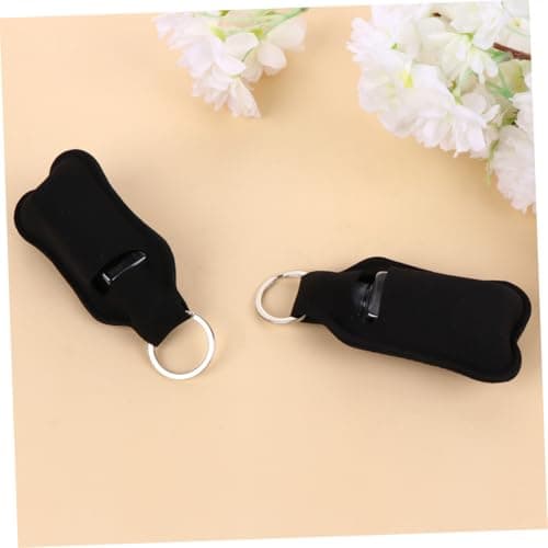 Perfume Chain Bottle 30ml Neoprene 6pcs Portable Cover with Key — view 2