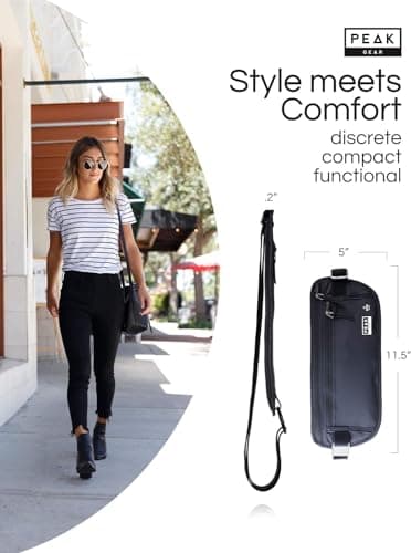 Thin Profile Money Belt w/Theft Insurance and Lost & Found Service - RFID Block Liner Built-in - Rated for Security, Quality and Ease of Travel — view 2