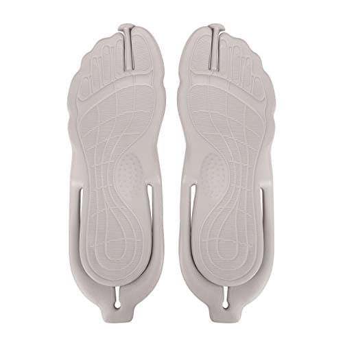 Unisex Travel Foldable Flip Flops Men Summer Portable Indoor Outdoor Shoes Non-Slip Rubber Sole Thong Sandals Beach Pool Sandals Massage Detachable Slider Shoe House Spa Yoga Open Toes Slippers — view 2