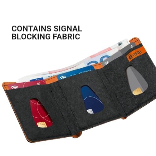 Go Travel RFID Wallet - Tri-Fold Micro for Cards, Anti Identity Theft — view 3
