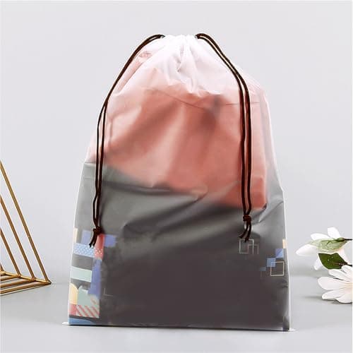 26 Pcs Shoe Bags Storage Bags 11.8in X 15.7in Transparent Shoe Bags with Rope Dust Proof Bag Underwear Bag Travel Storage Bag for Travel Men and Women — view 6