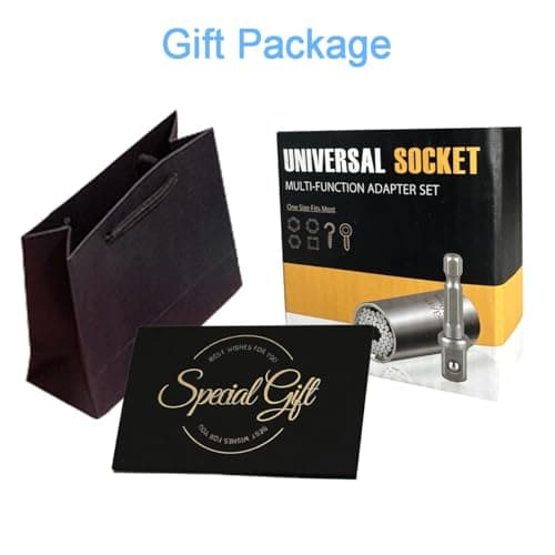 Universal Socket Set, Multi-Function Socket Tool with Drill Adapter — view 6