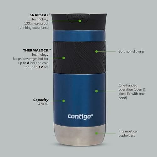 Byron 2.0 SNAPSEAL™ Travel Mug, 470 ml — view 2