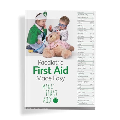 Mini First Aid Essentials Bundle – Mini First Aid Kit (90 Items) Kids First Aid Kit for Travel, Home, Office & Camping - Teddy Hot & Cold Gel Pack & Paediatric First Aid Made Easy Book — view 6