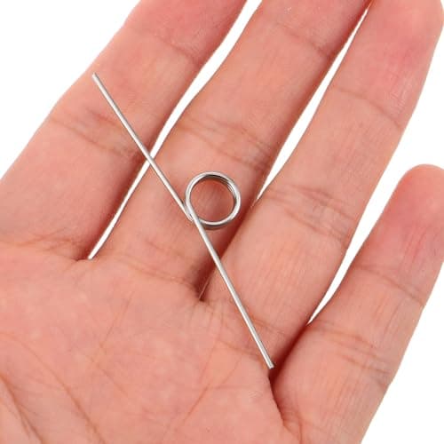 8Pcs Stainless Steel Compression Return Springs for Trash Bin Lids — view 4