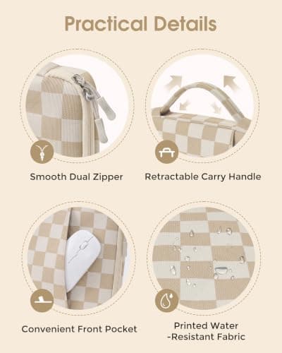 ProCase Laptop Sleeve for MacBook Neo 13 Inch 2026 -Checkered — view 4