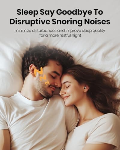 Ear Plugs for Sleep Noise Cancelling - Upgraded 45dB Ultra Soft Silicone Earplugs for Hearing Protection,Reusable&Washable Noise Reduce Earbuds 8 Ear Tips in 4 Size(XS, S, M, L) for Sleep,Focus,Travel — view 6