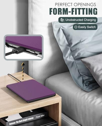 MoKo Case for 7" Kindle Paperwhite 12th Gen&Colorsoft 2024,Viola Intenso — view 6