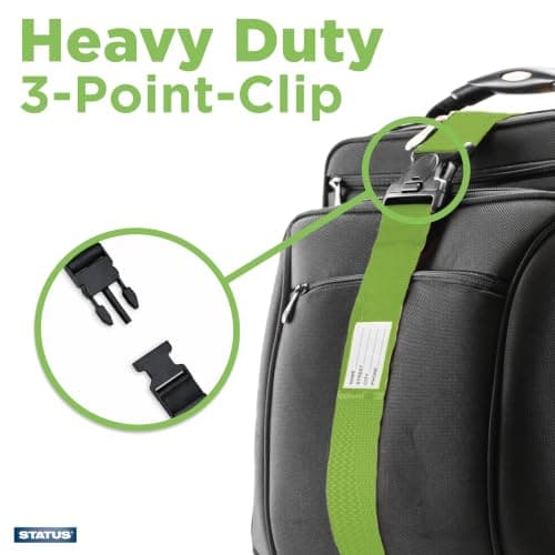 STATUS Green Luggage Strap — view 5