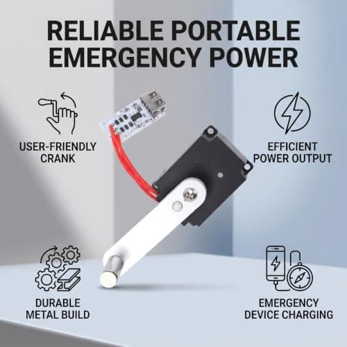 Qcwwy Hand Crank Generator Brushless Model — view 5