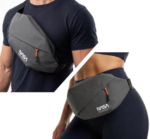 NASA Bumbag for Men, Crossbody Bum Bag & Fanny Pack, RFID Blocking (1.5L) — view 4