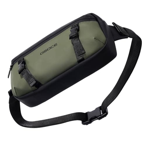 OSOCE Bum Bag for Men, Water-Resistant Waist Bag Crossbody Chest Bag