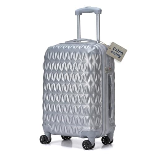CMY Suitcase 20 Inch Cabin Hard Shell Lightweight ABS Carry-On Luggage — view 6