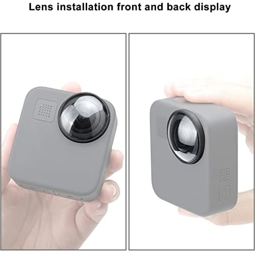FiTSTILL 2 PCS Lens Protector Kit for Go Pro MAX Action Camera,High Transparent 9H Hardness Scratch Resistant for Go Pro Max 360 2025 Sticky Lens Guards Accessories — view 6