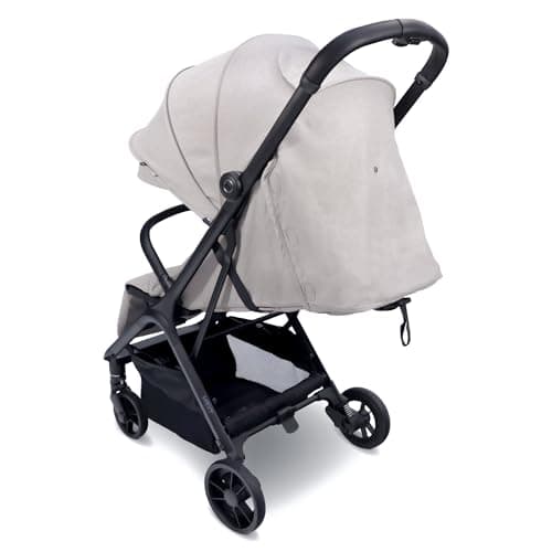 My Babiie MBX7 Autofold Stroller – from Birth to 4 Years (22kg), Foldable & Compact, Lightweight, Travel Buggy for Toddlers, Pushchair Includes Rain Cover - Camel — view 6
