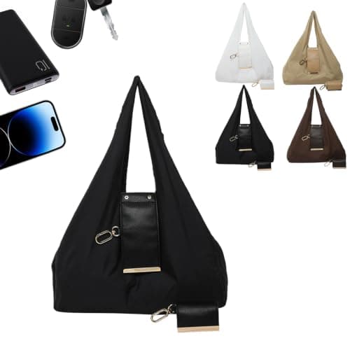 Foldable Keychain Tote Bag, Portable Expandable Eco-Friendly Shopping Bag