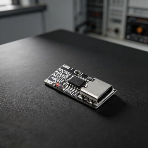 USB-C PD/QC Trigger Board, 5A Quick Charge Protocol Trigger Module for Power Supply Power Bank to DC Voltage Converter, Compact 23.4 x 12 mm (12 V) — view 4