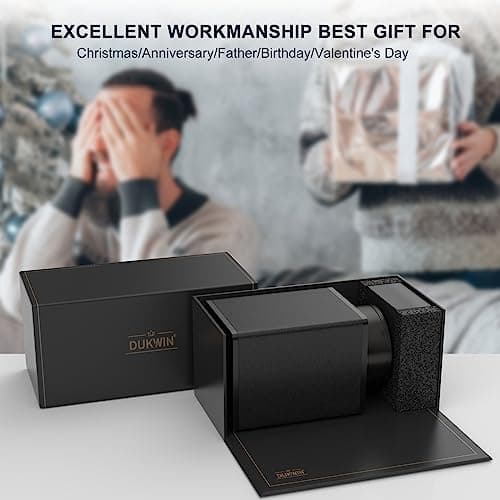 DUKWIN Single Watch Winder Box for 1 Automatic Watches Quiet Motor, 5 TPD — view 2