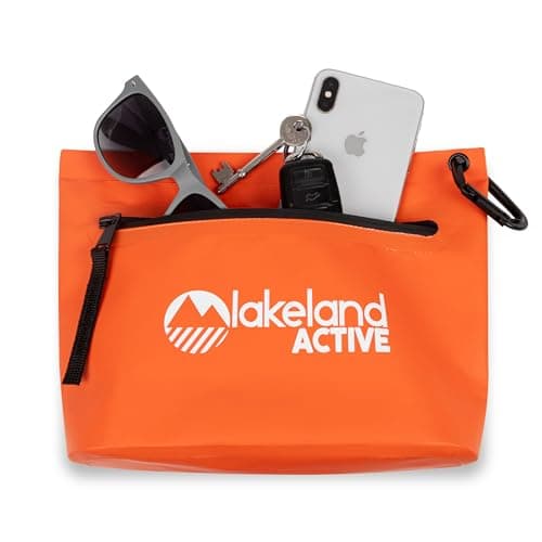 Lakeland Active Waterside Water-Resistant Pouch for Watersports Hiking Kayaking & Paddleboarding - Orange — view 5