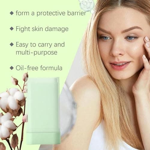 Cotton Soft Sun Stick SPF50+ PA++++ with Centella and Hyaluronic Acid - Lightweight Moisturising Facial Sunscreen for Sensitive Skin, Portable Solid Stick for Daily Protection and Application — view 3