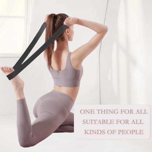 BAVALIN Yoga Mat Strap for Carrying - Cotton Yoga Mat Carry Strap Sling, Adjustable Loops for all Mat Sizes(Yoga Mat not included) — view 5