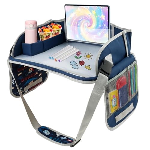 Kids Travel Tray Car Seat Tray Table Kids Holiday Essentials Car Activities