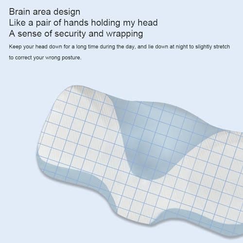 LoKori Cervical Memory Foam Groove Pillow for Sleeping,Head Neck Support Pillow Ergonomic Pillow for Neck and Shoulder Pain,for Side/Back/Stomach Sleepers,A — view 2