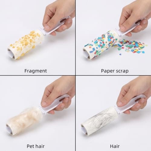 Sorcristy Mini Lint Roller with 4 Refills, Lint Roller for Clothes — view 6