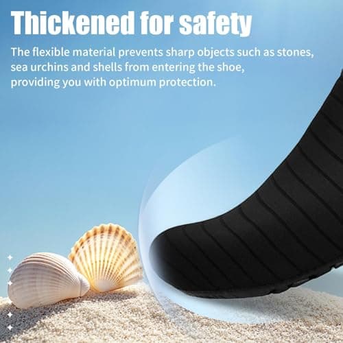 Beach Shoes Women Water Shoes Men Quick Dry Barefoot Footwear for Swimming — view 5